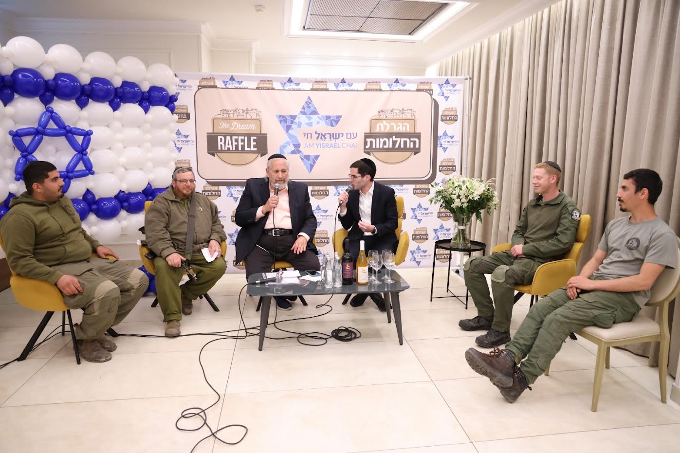 אירוע ההגרלה צילום: שמואל דריי