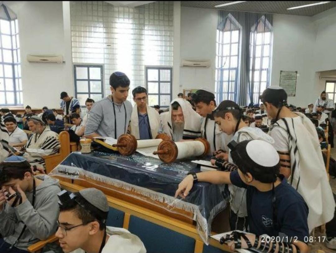 אמיתי גבאי בביקור הרב דרוקמן ביב"ע רעננה