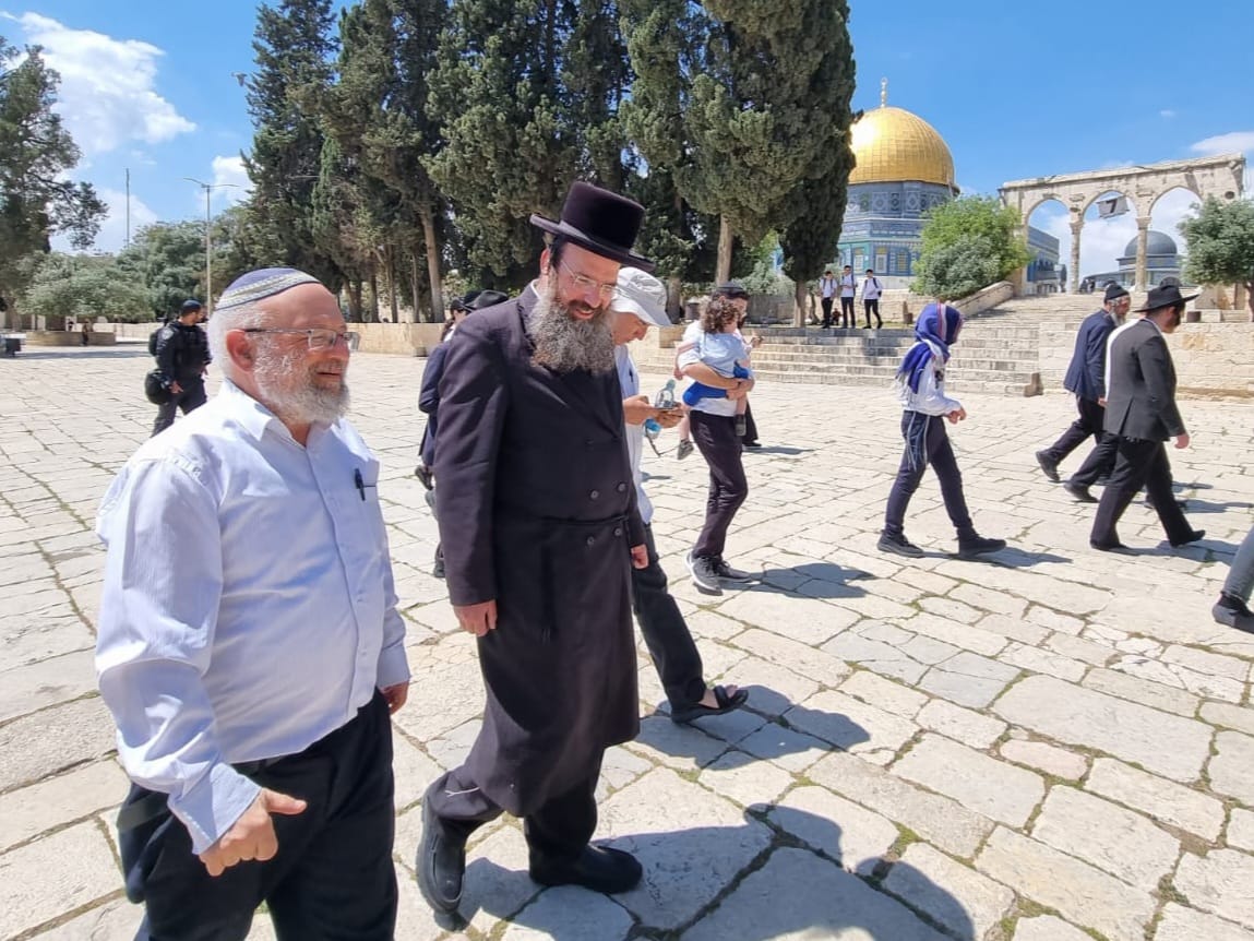 הרב ברונר בהר הבית