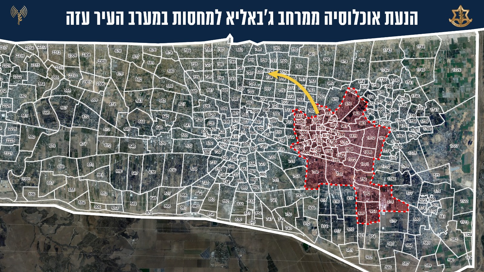 הפינוי מג'באליא