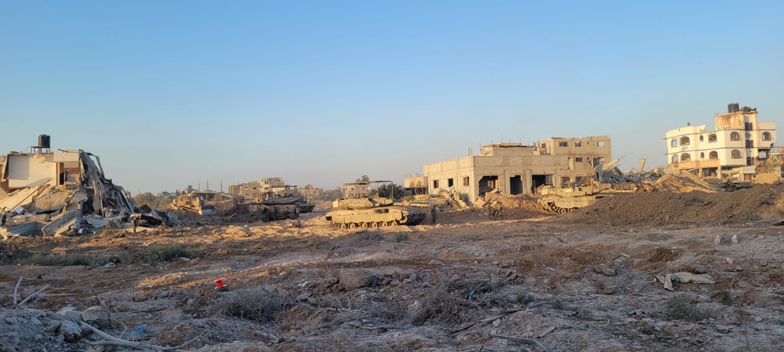 כוחות צה"ל פועלים במרחב נצרים, השבוע