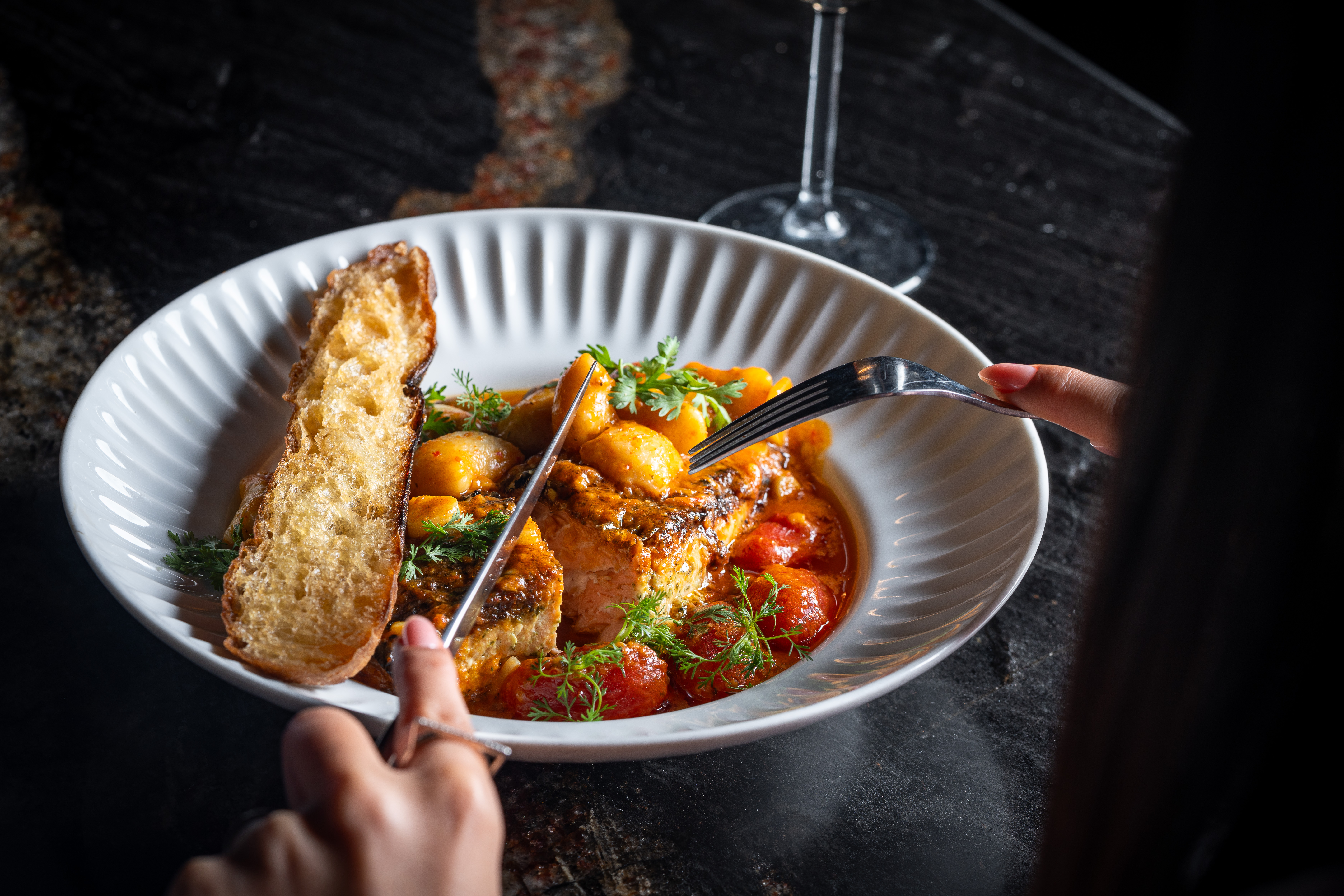 סלמון סקנדינבי של ערמונים 