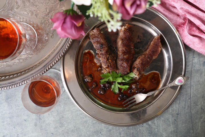 גלילות אנטרקוט במילוי כבד עוף ופטריות