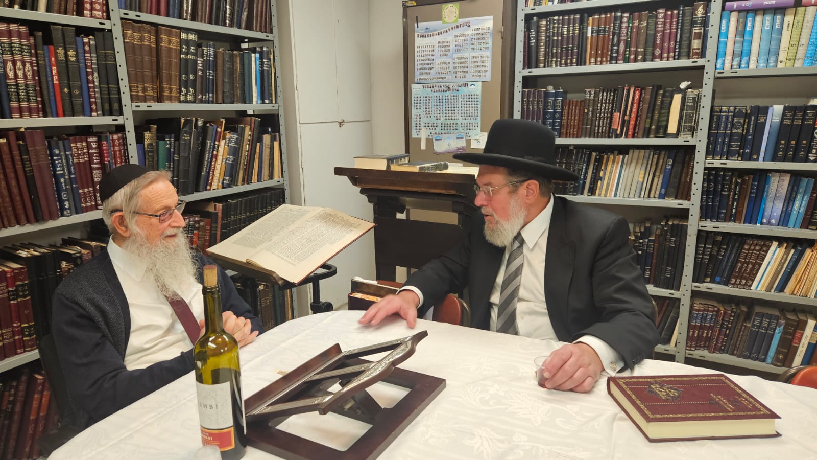 הרב בר אצל הרב מלמד