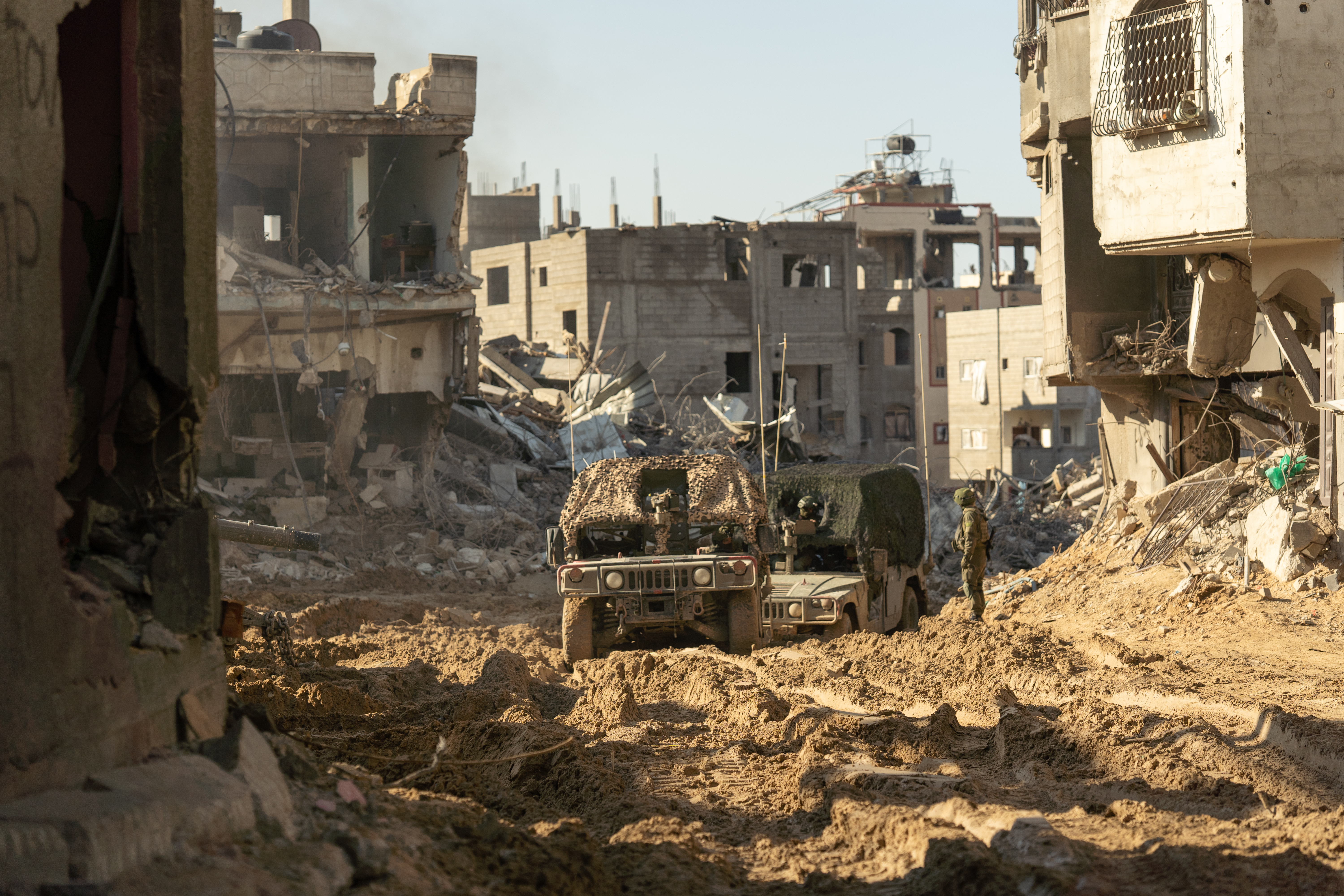 צהל במחנה פליטים ג'באליה