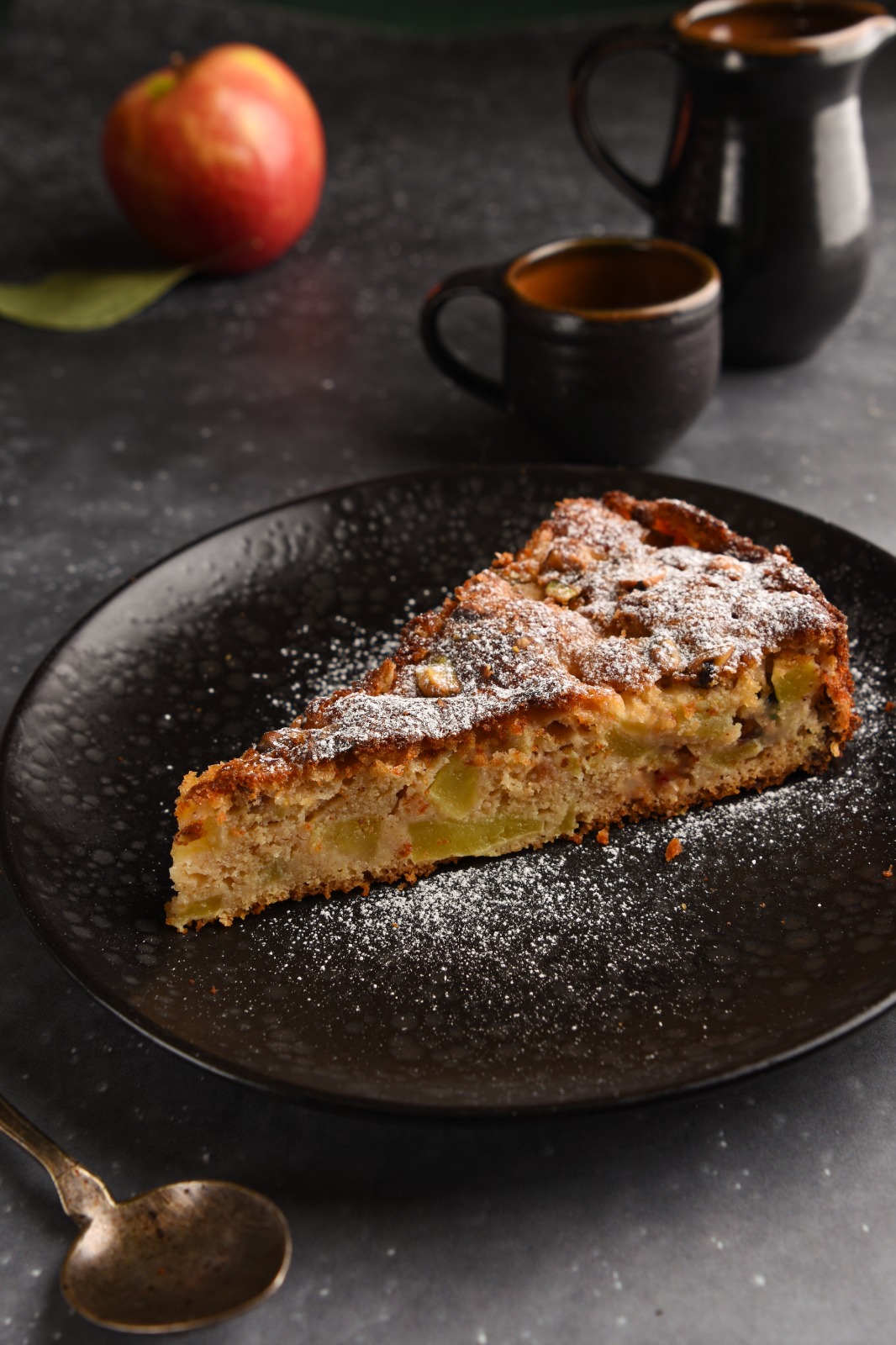 עוגת תפוחים וקוקוס רכה במיוחד