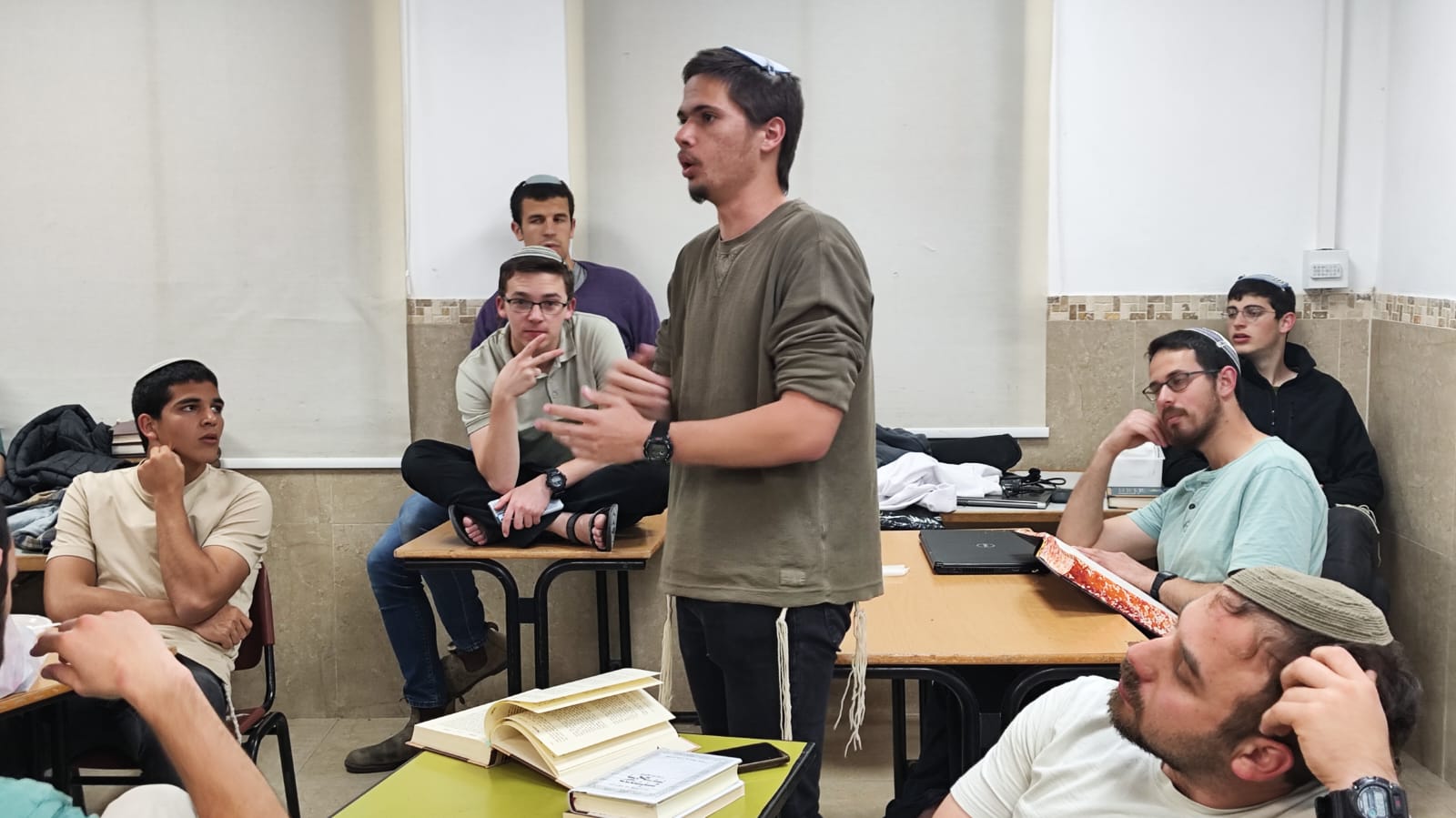 יחיאל פיש בסיום