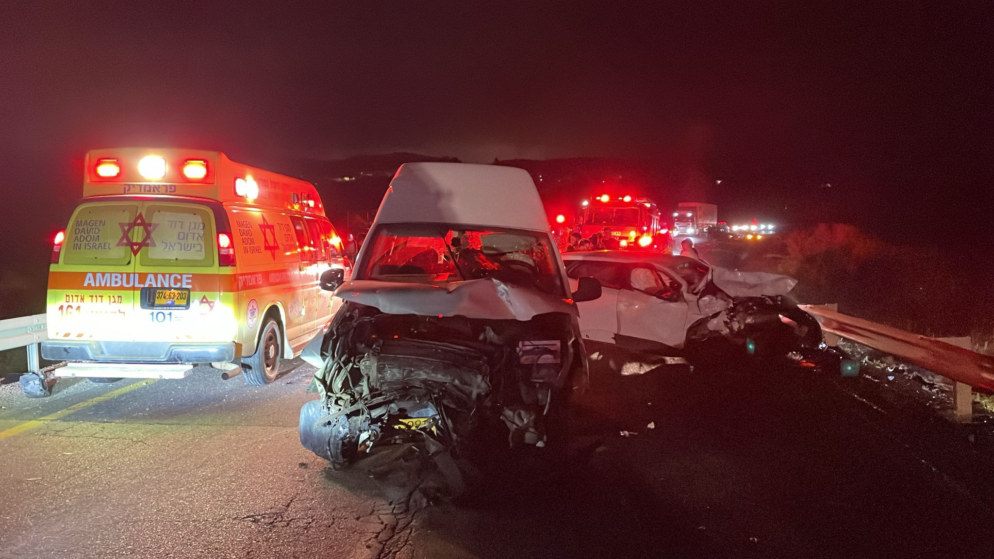 זירת התאונה