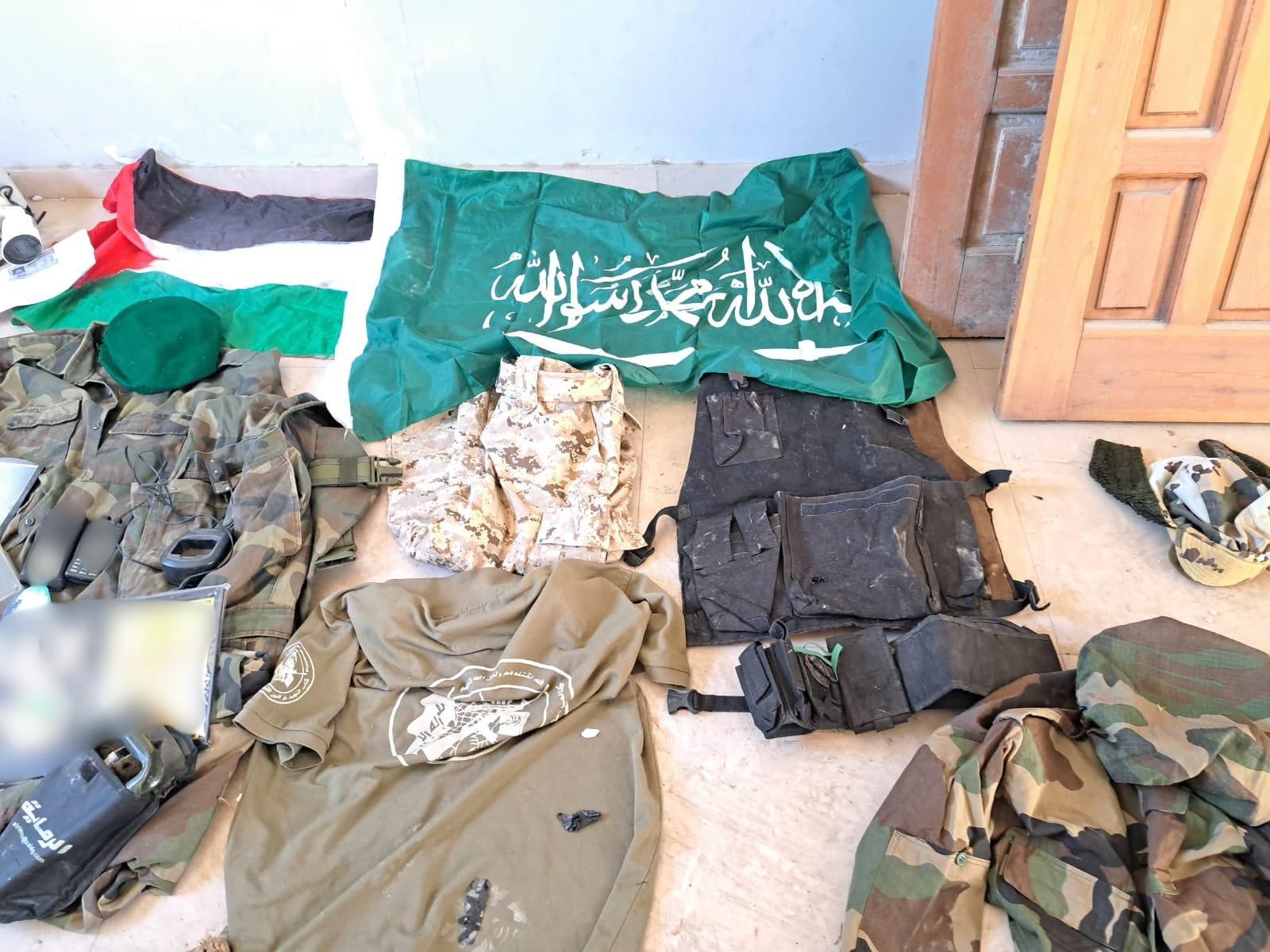 פריטי אמל"ח שאותרו