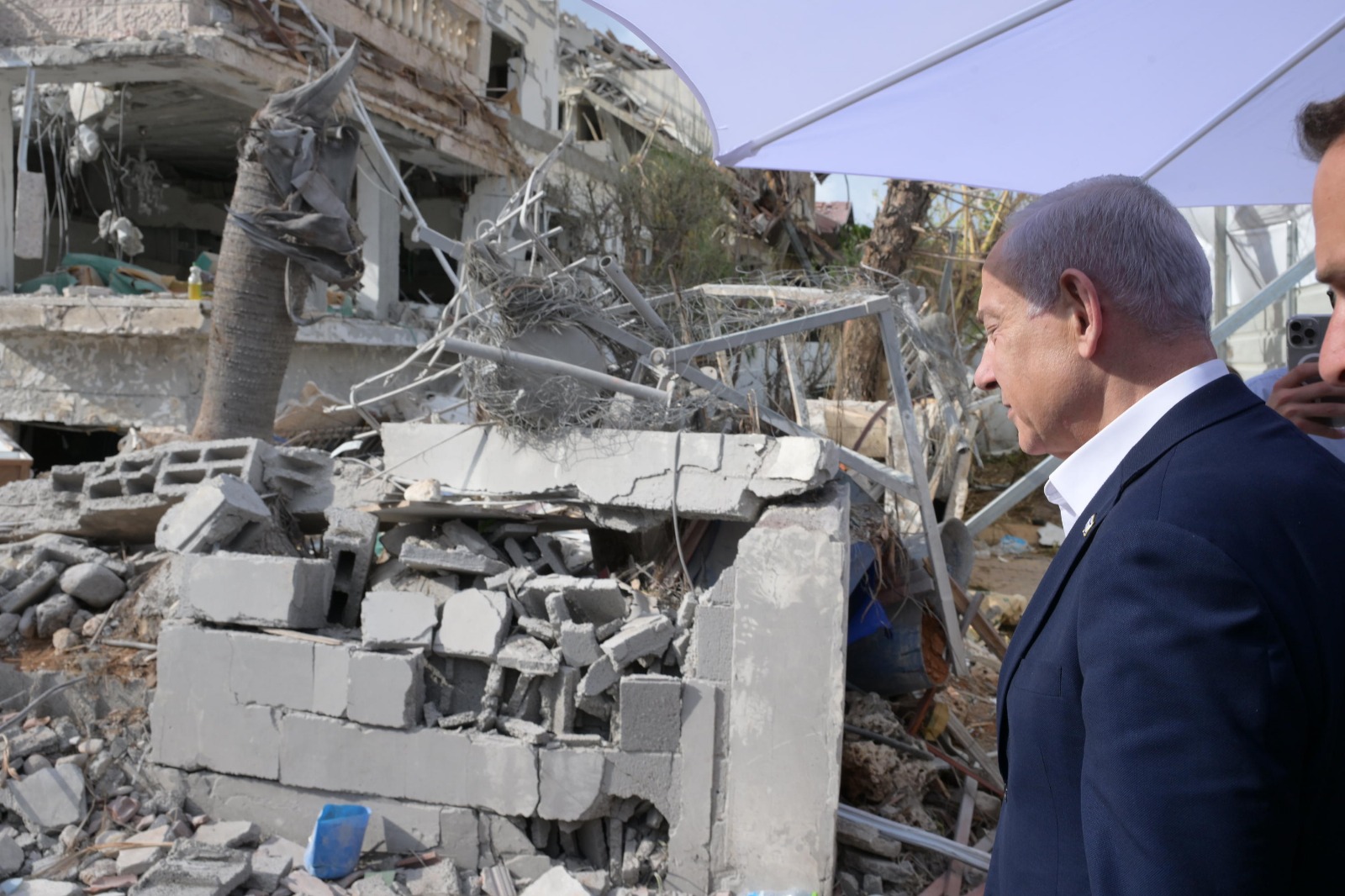 נתניהו בזירה בראשון לציון