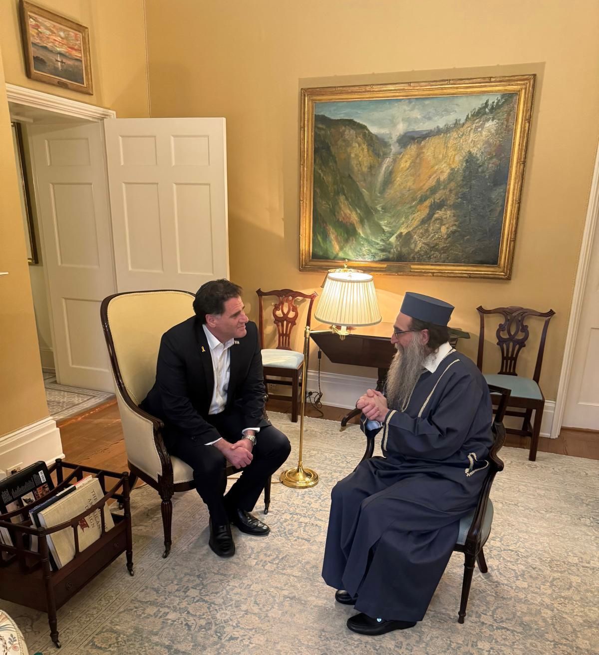 המפגש עם השר דרמר