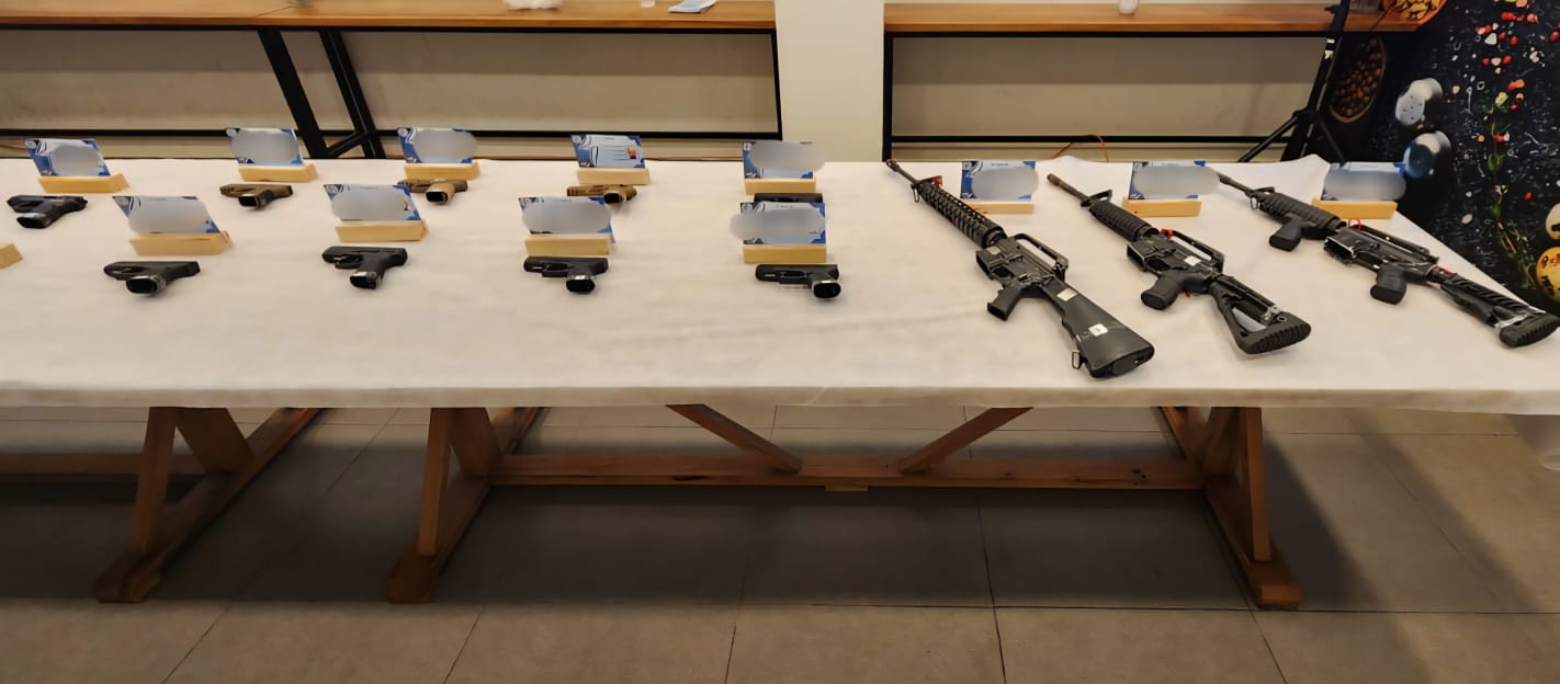 הנשק שרכש הסוכן