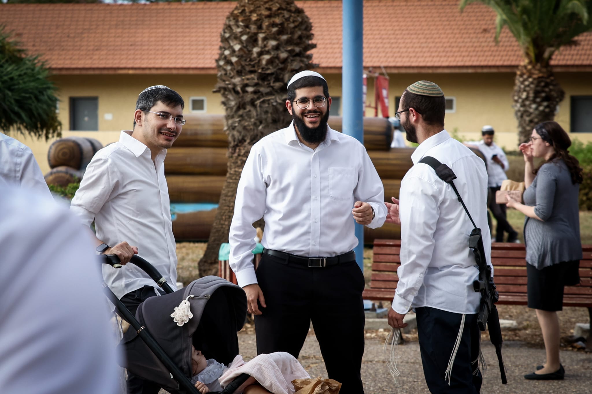 לוחמים שהגיעו לשמוח