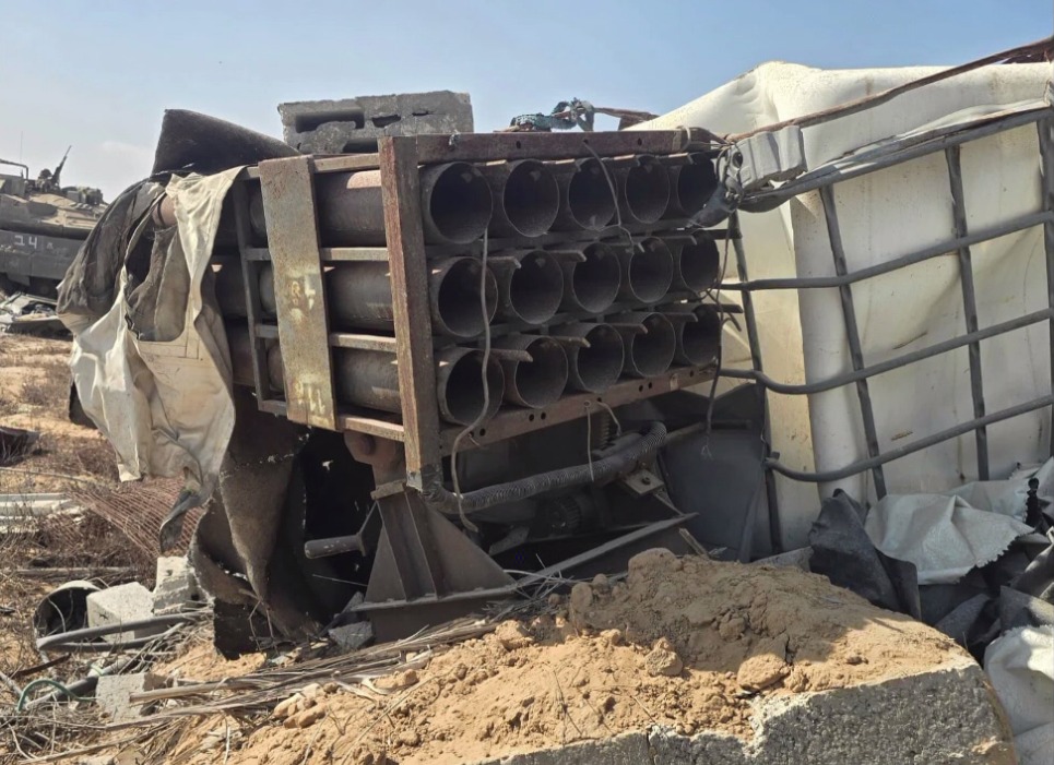 המשגר בעל 15 קני השיגור שאותר