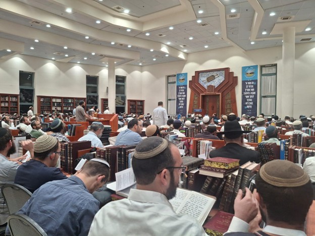 בית המדרש המיוחד של הישיבה הגבוהה במצפה יריחו.