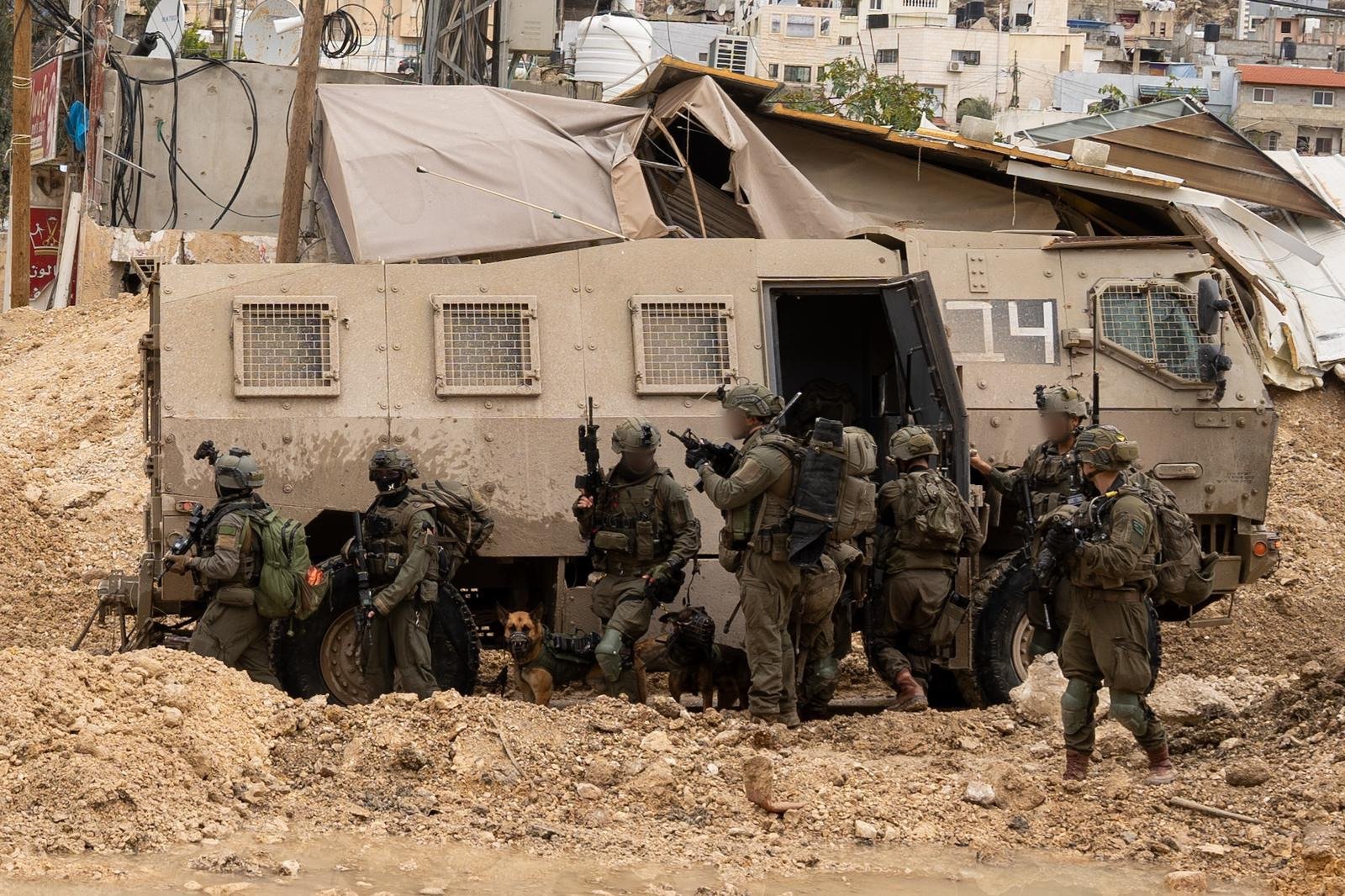 לוחמים בפעילות ביהודה ושומרון