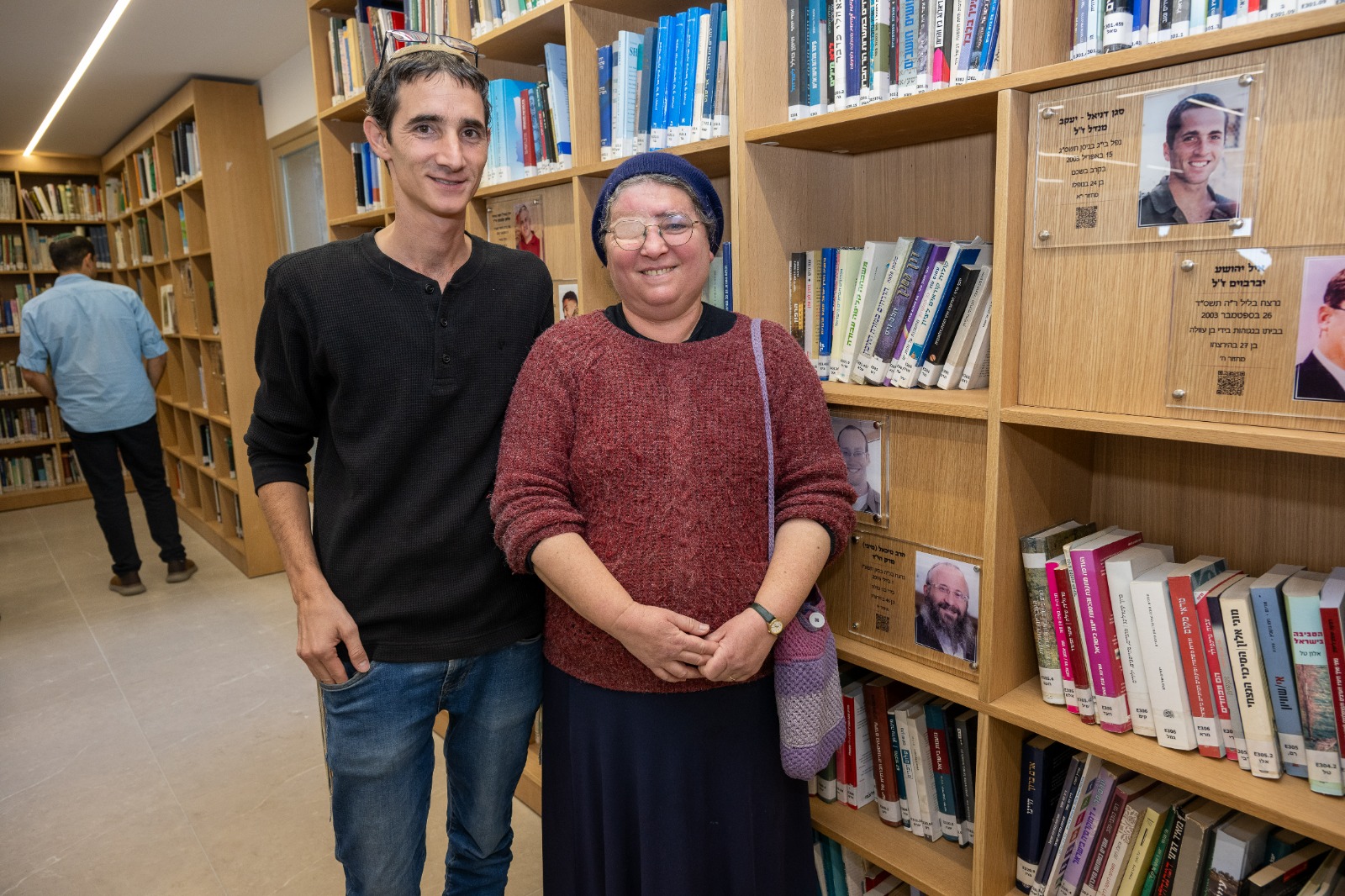 המשפחות בהיכל ההנצחה