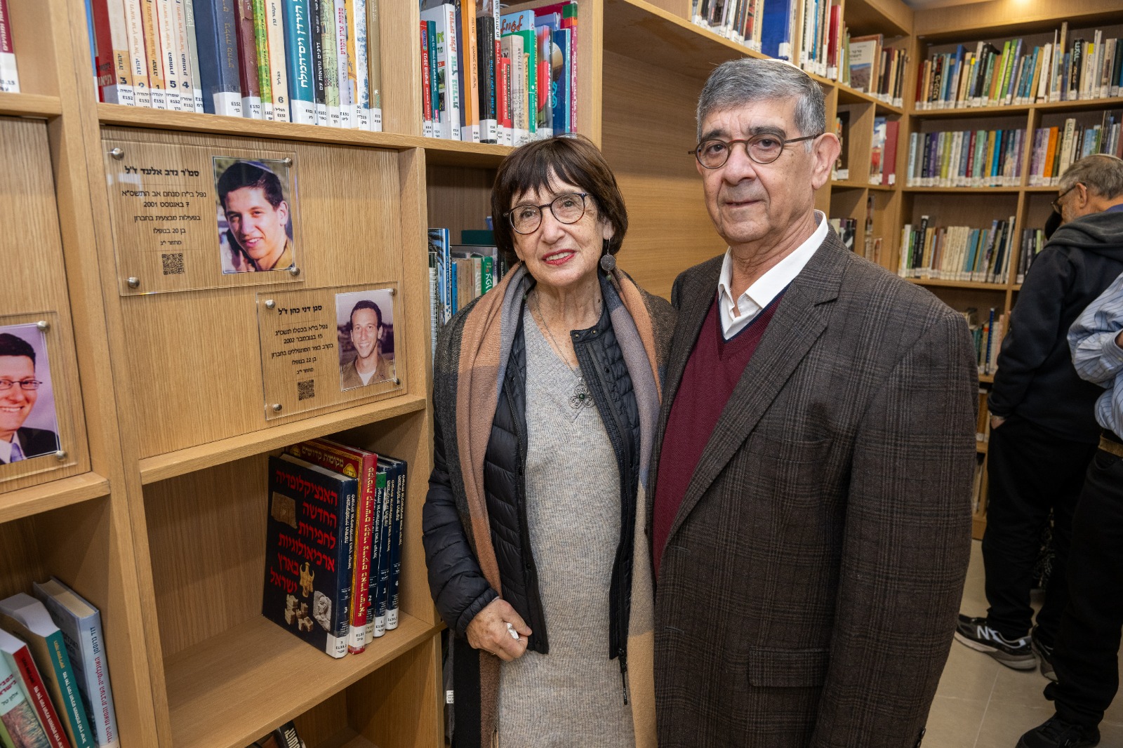 המשפחות בהיכל ההנצחה