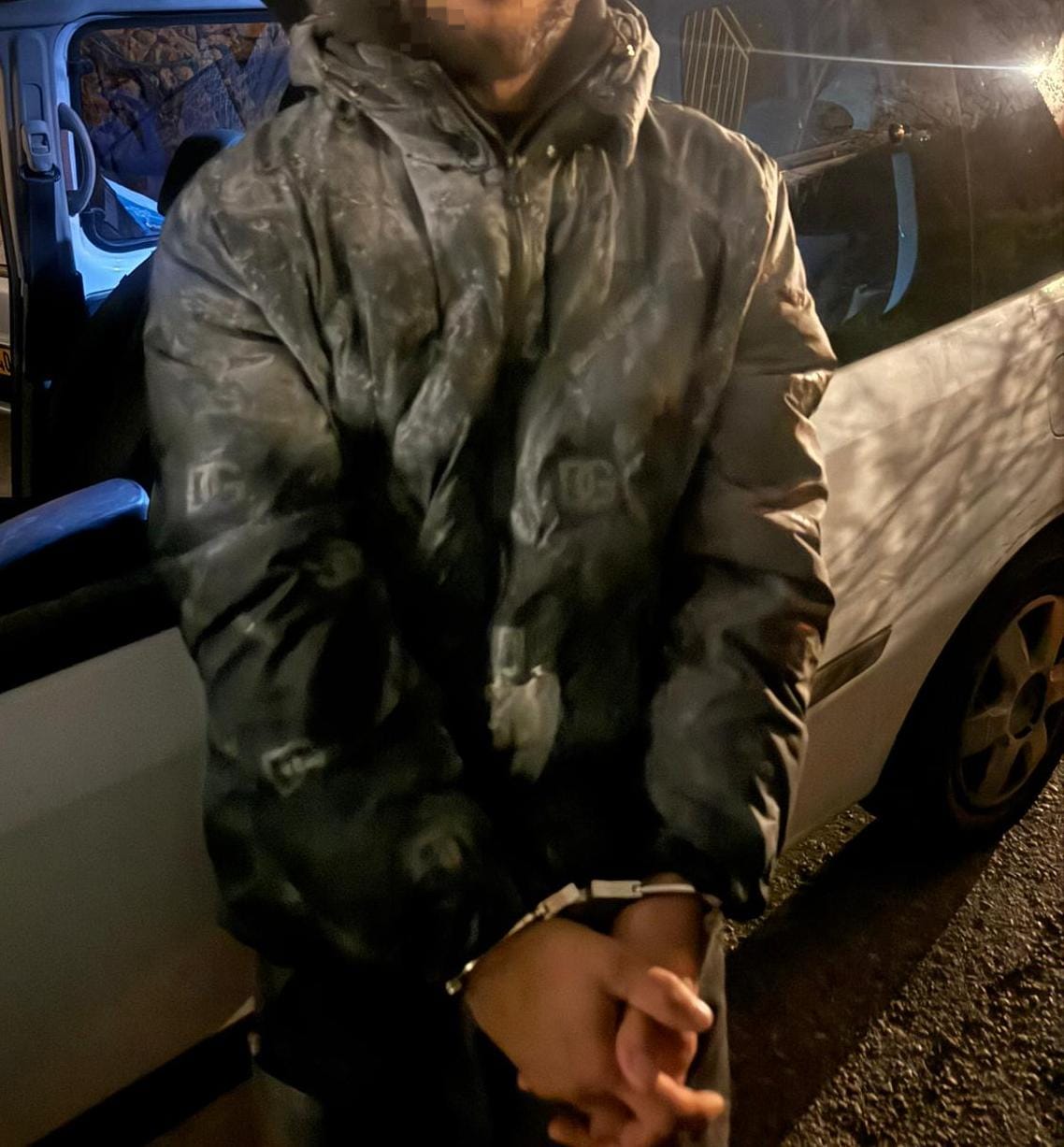 הנהג הפוגע שנעצר לחקירה