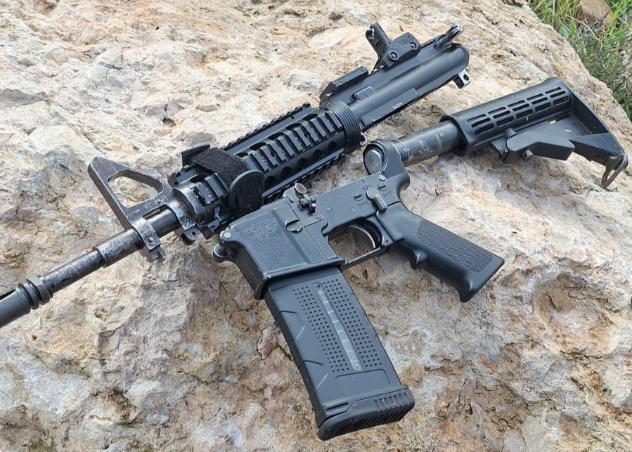 נשק שאותר בפעילות