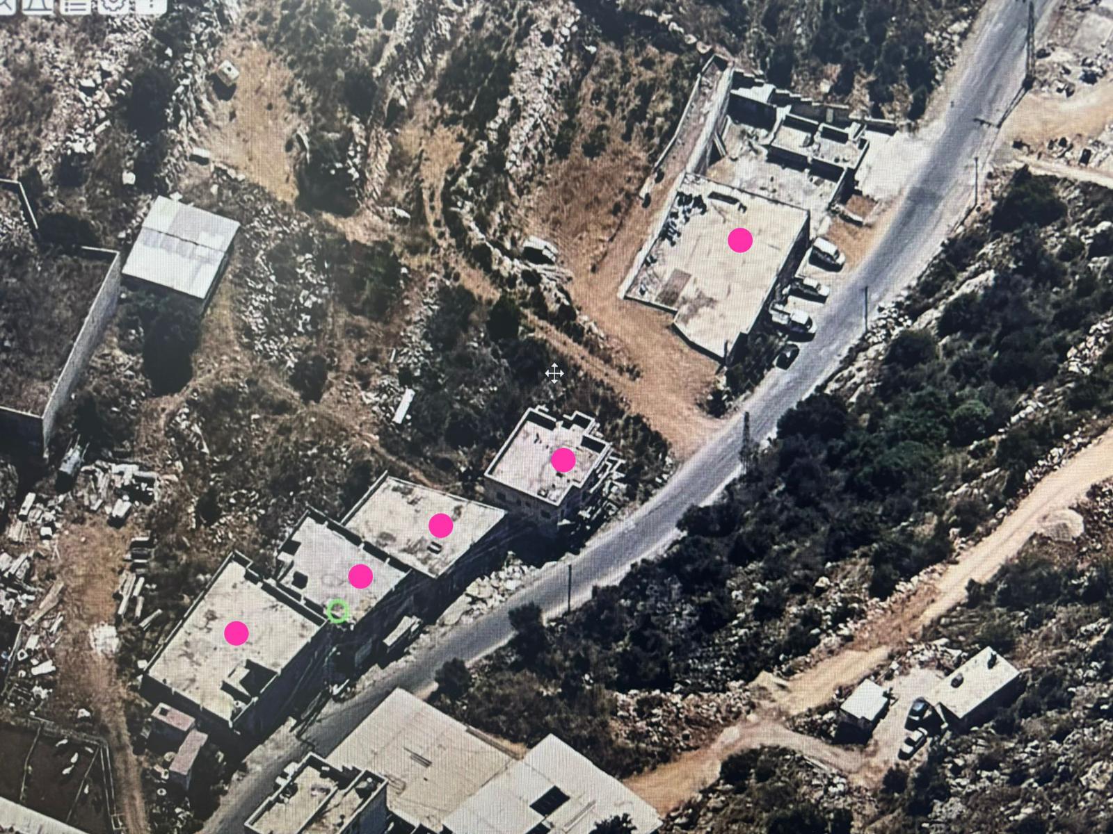 המבנים שנהרסו