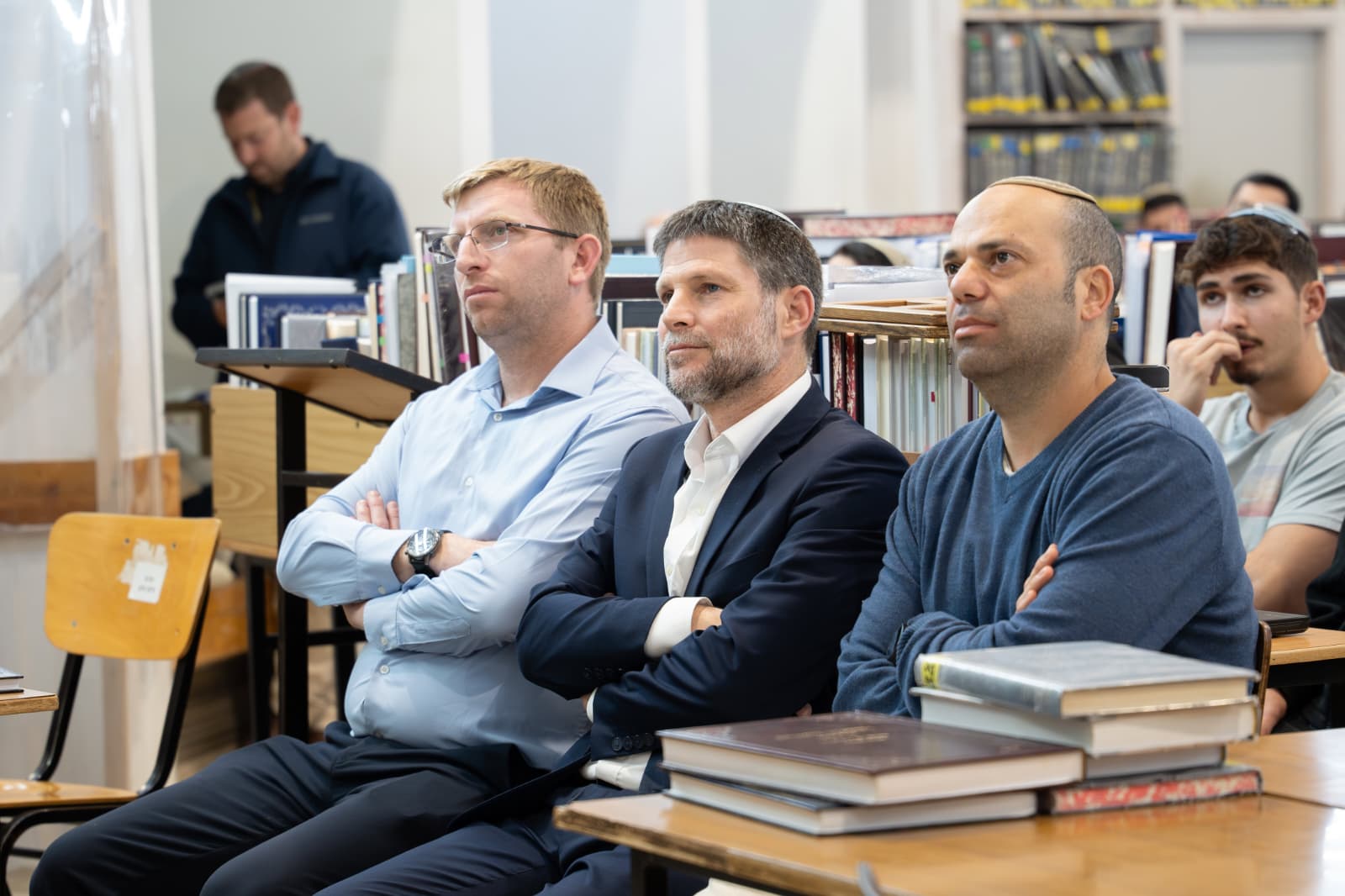 הביקור בישיבת קרני שומרון