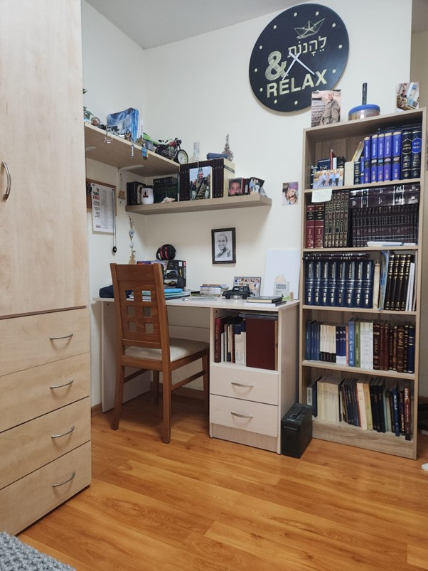 חדרו של שלומי הי"ד בבית המשפחה