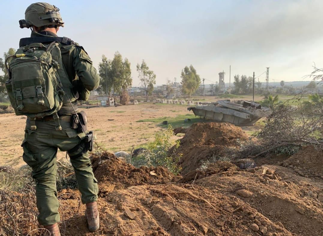 סא"ל ד' במהלך אימון