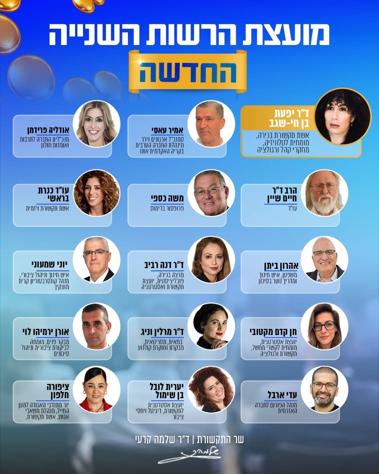 חברי הרשות השנייה