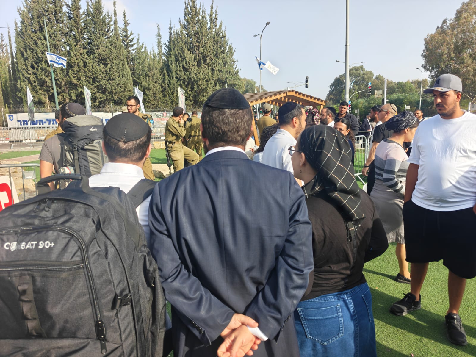 מתגייסים חרדים בבקו"םצילום: דובר צה"ל ו"חוד החנית"