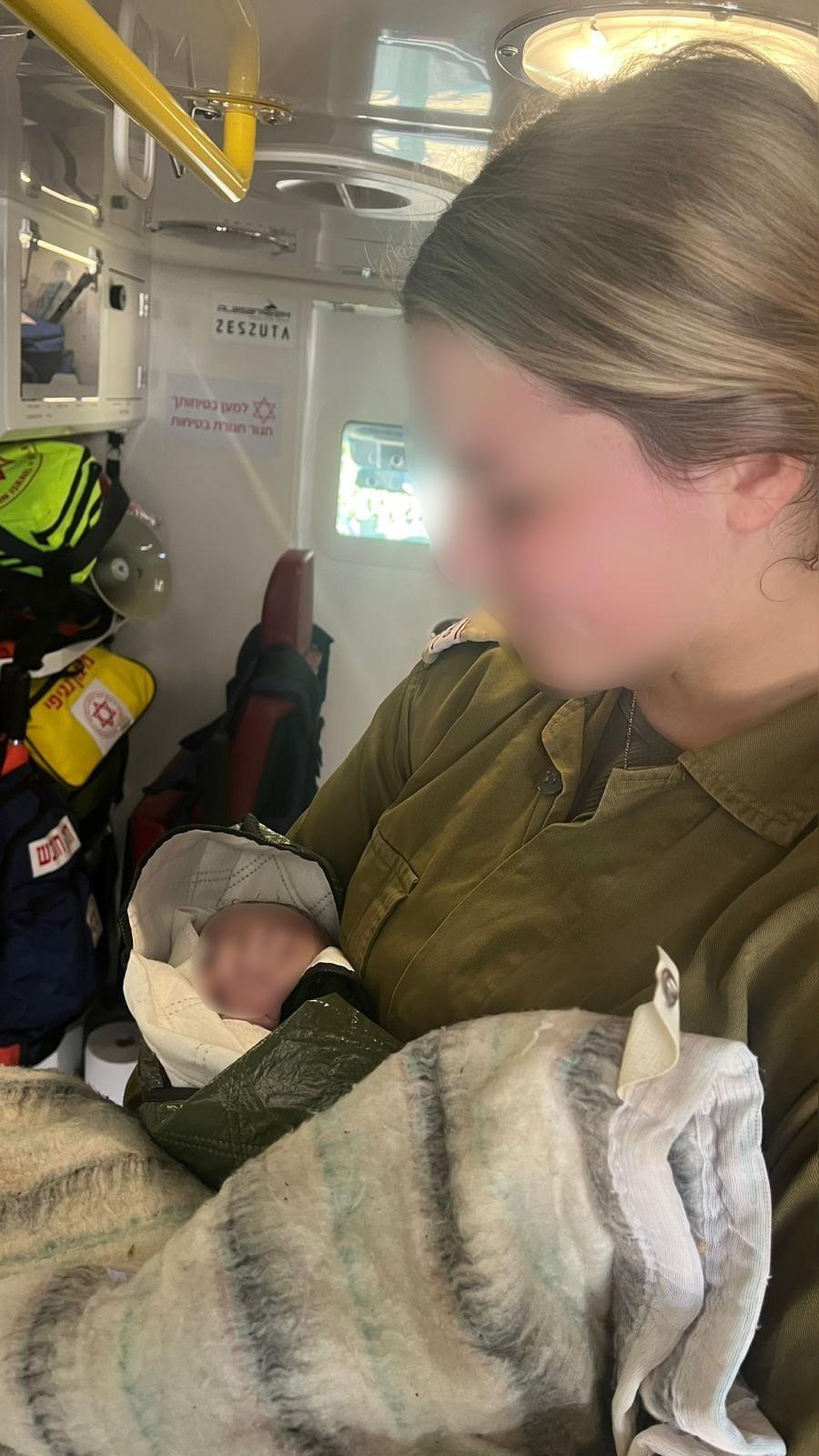 לידה שהתקבלה על ידי צוות הרפואה