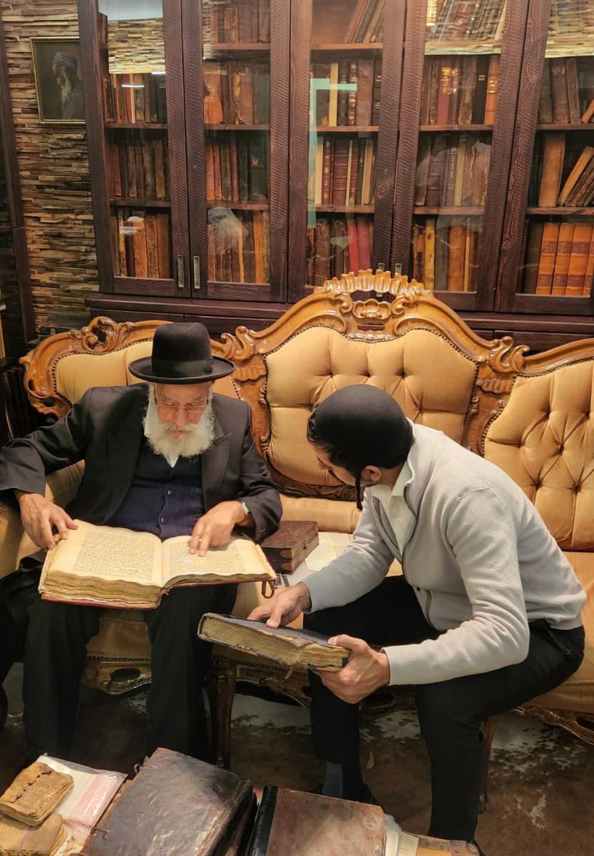 מרן הרב שלמה מחפוד בביקור במכון