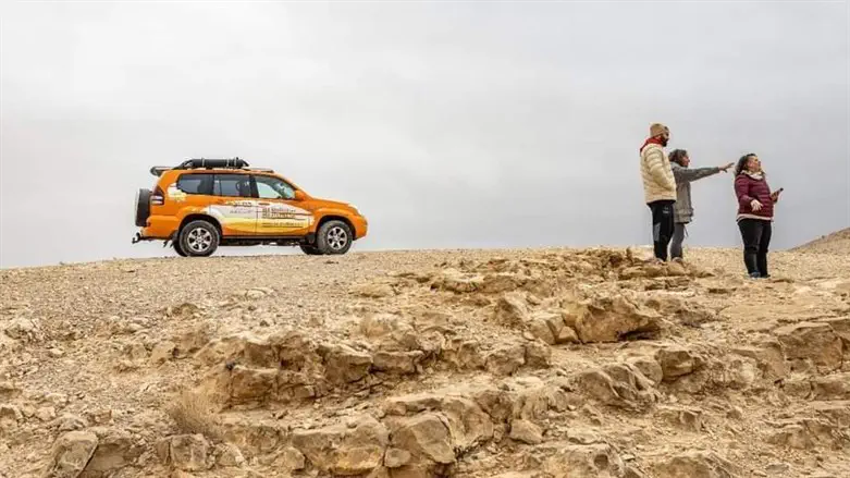 טיול ג'יפים למעוניינים באזור ערד