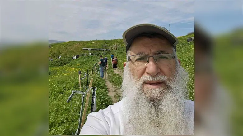 הרב שלמה שושן בקטיף