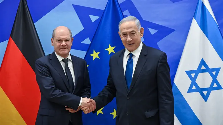 נתניהו ואולף שולץ