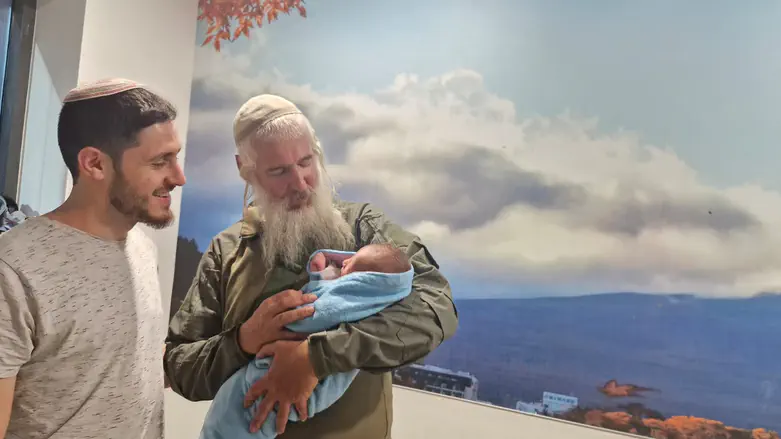 הרב מס וחתנו מלאכי גולדפינגר