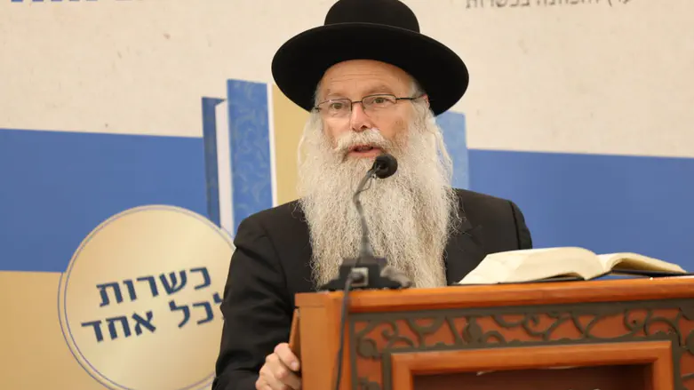 הרב דוד דודקביץ בהשקת ספר כושרות