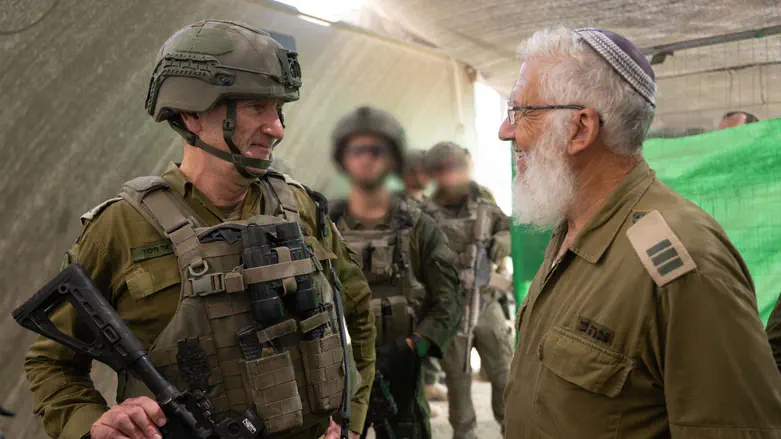 הרמטכ"ל והרב איציק אמיתי