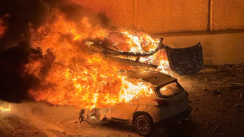 זירת התאונה