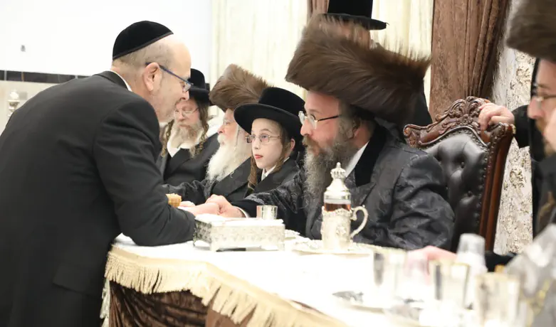 אלעד קופרמן עם האדמו"ר