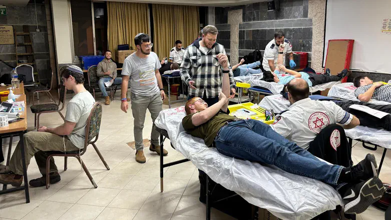 תרומת הדם בישיבה
