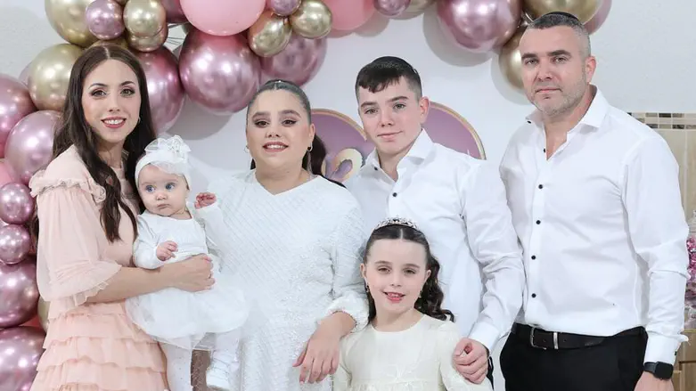 משפחת כהן בבת מצווה