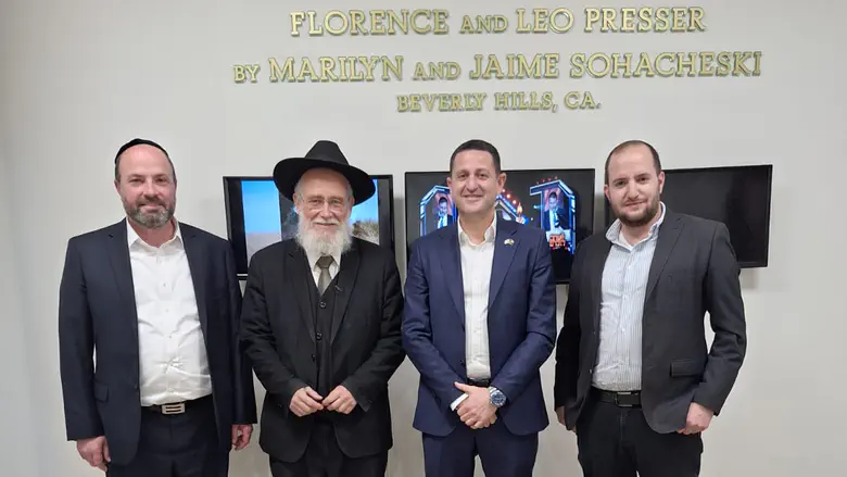 המפגש במשרדי העמותה