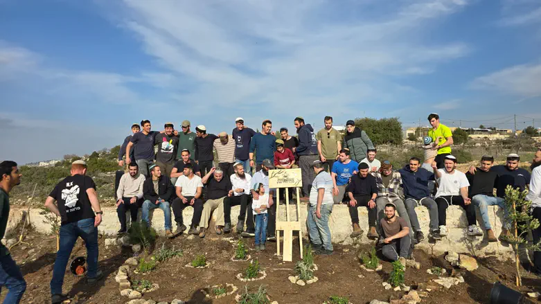 נוטעים חלקה לרפואת החבר