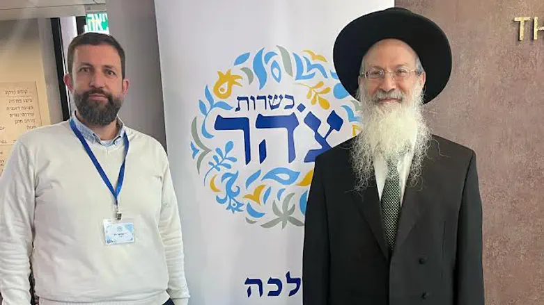 הרב אליעזר מלמד והרב עמנואל גדג'