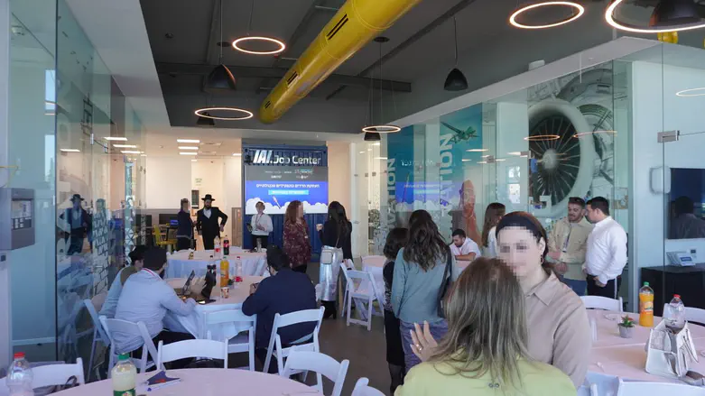 עובדים חרדים בתעשייה האוירית