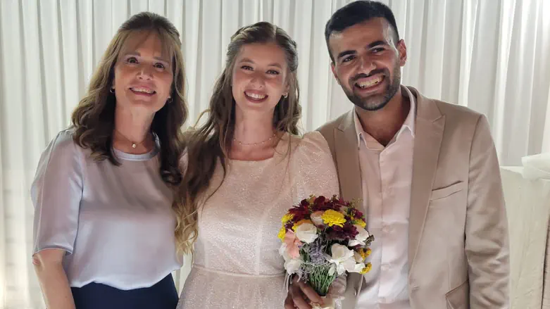 וולדיגר עם הזוג הטרי