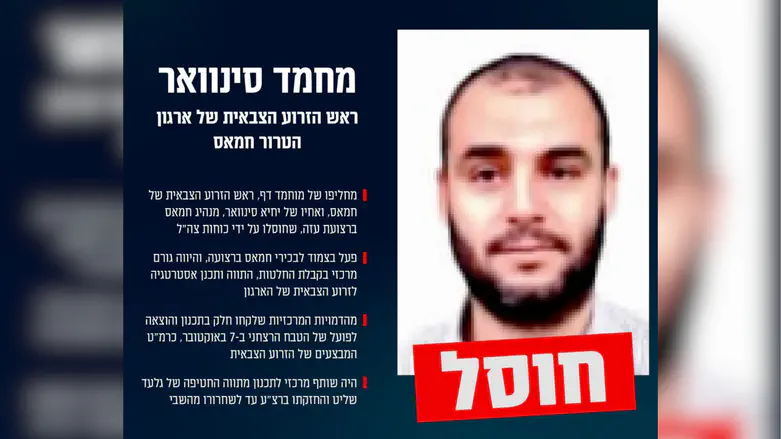 מוחמד סינוואר חוסל