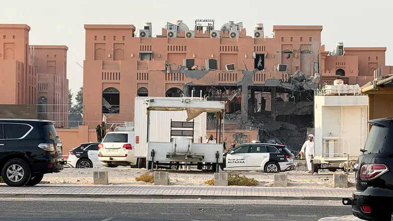 המבנה שהותקף