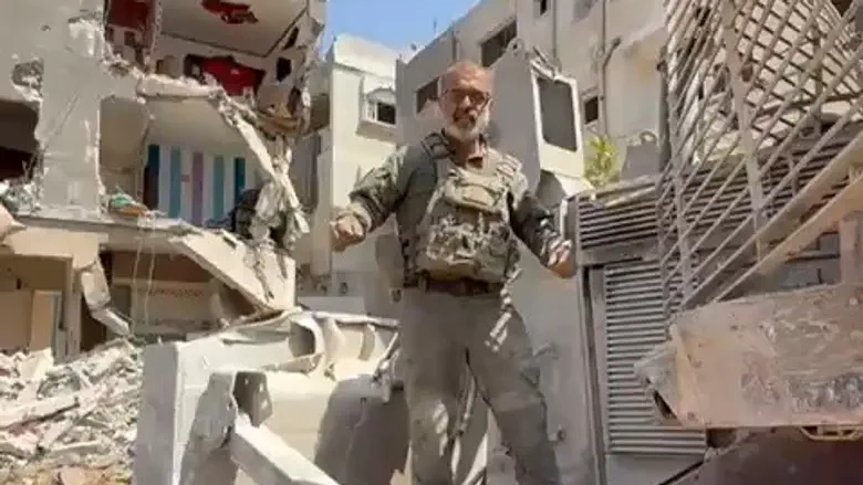 הרב זרביב בשטח